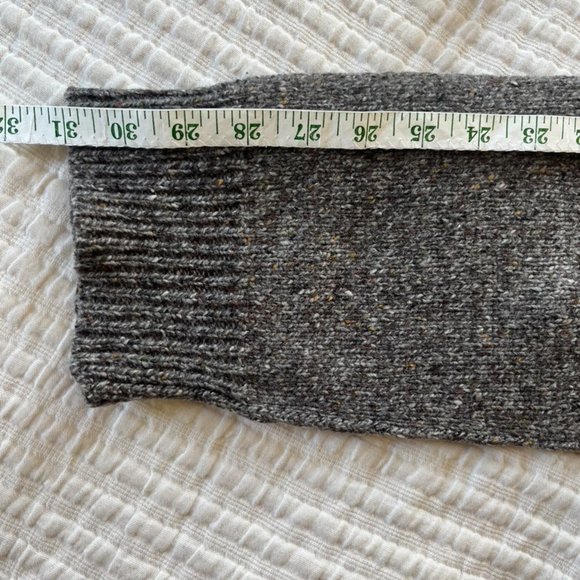 Banana Republic Wool Cashmere Half Zip Sweater L - Picture 9 of 12